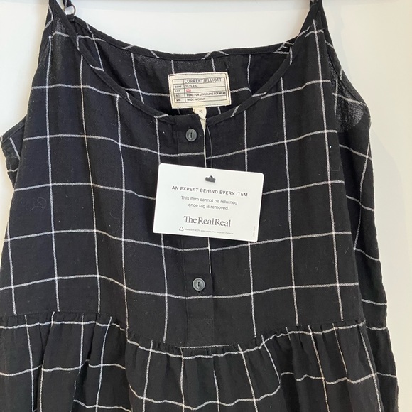 2/$40 CURRENT/ELLIOTT
Plaid Print Scoop Neck Top - Picture 4 of 6